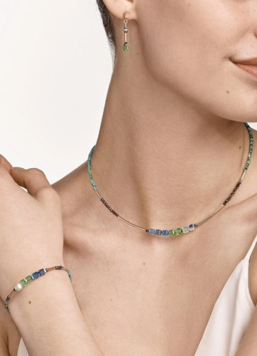 Фото Колье Shades Of Green-Petrol Coeur de Lion 5027/10-0537