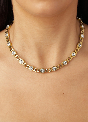 Фото Колье COLLANA SG CRYSTAL Dyrberg Kern 460508