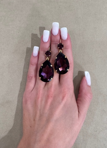 Фото Серьги Claudio Canzian CC00202321 violet