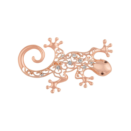 Брошь Ящерка