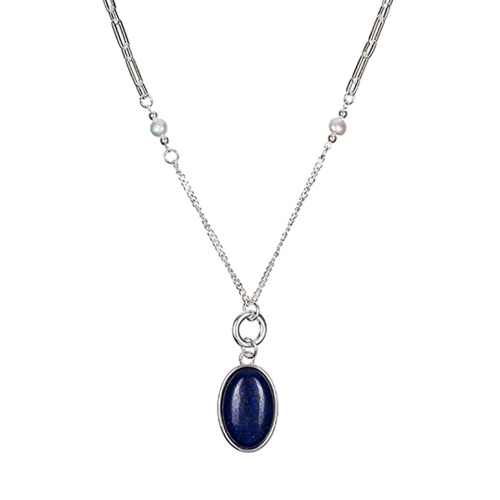 Фото Колье NATURAL LAPIS Elegia Fiore Luna LN5152 BL/S