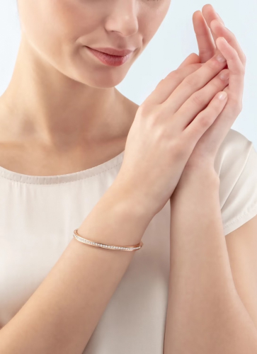 Фото Браслет Crystal-Rose Gold Coeur de Lion 0127/33-1822