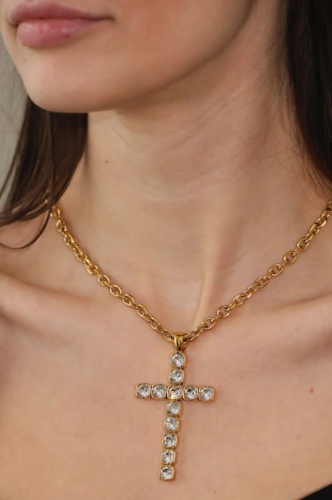 Фото Колье Silver/Gold Uvelina SW00 0009G-001P