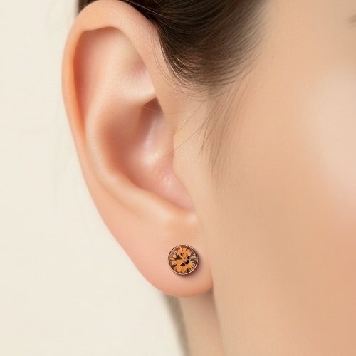 Пусеты Sunflower Fiore Luna SWE298 SF RG