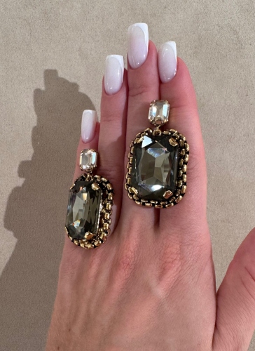 Фото Серьги Claudio Canzian CC00202856 gray