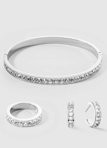 Фото Кольцо Crystal-Silver 18.5 мм Coeur de Lion 0131/40-1817 58