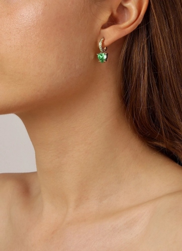 NINA SG GREEN серьги 420050