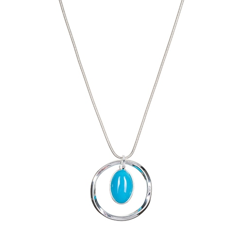 Фото Колье TURQUOISE OPAL Elegia Fiore Luna LN5142 BL/S