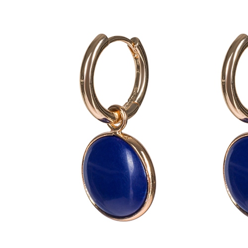 Фото Серьги NATURAL LAPIS Elegia Fiore Luna LE1116 BL/G
