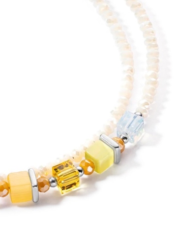 Фото Браслет Joyful Colours White Yellow Coeur de Lion 4564/30-0100