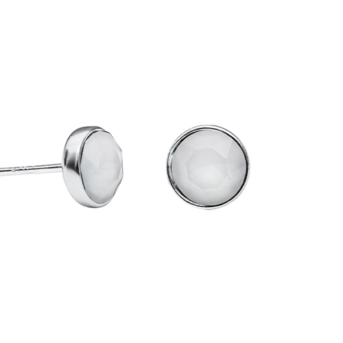 Фото Пусеты Crystal Powder Grey Kristal Fiore Luna SWE297 CPG S