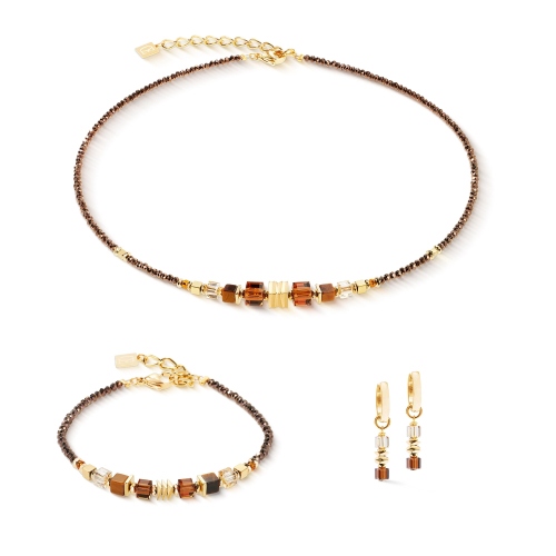 Фото Браслет Brown-Gold Coeur de Lion 3044/30-1116