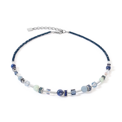 Фото Колье Blue-Silver Coeur de Lion 4351/10-0717