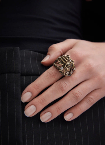 Фото Кольцо Regno dei Ragni Fiore di Firenze AN2214