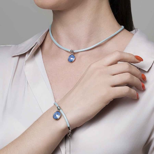 Фото Колье Sky Ignite Kristal Fiore Luna B1902.M21 BL/S