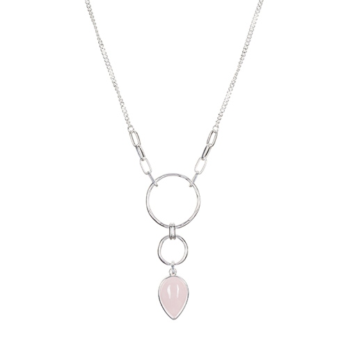 Фото Колье ROSE QUARTZ Elegia Fiore Luna LN3171-4 R/S