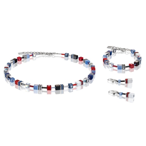 Фото Серьги Blue-Red Coeur de Lion 2838/20-0703