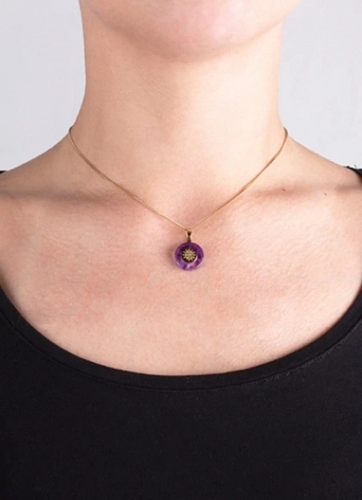 CLASSICS колье ULRIKA SG PURPLE 351585