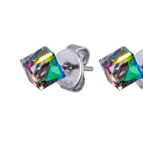 Фото Пусеты Crystal Holographic Fiore Luna Classic SWE0127/1 H S
