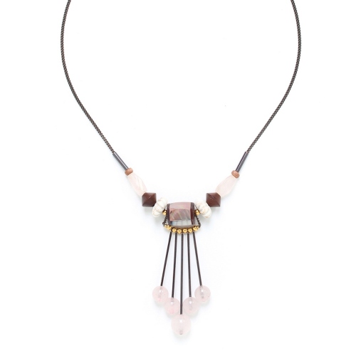 Фото Колье Choco rose Nature Bijoux 15-42071