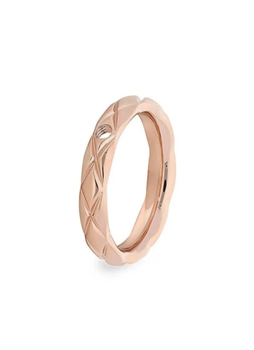 Фото Кольцо - База Aversa Rose Gold 15.2 мм Qudo 616275 RG