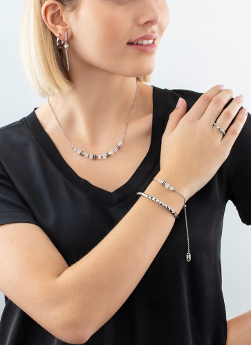 Фото Браслет White-Silver Coeur de Lion 5076/30-1417