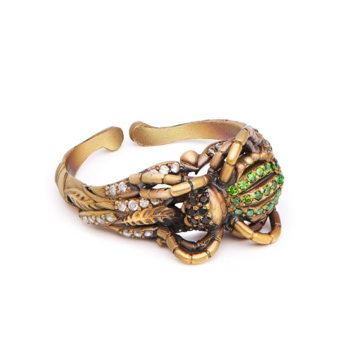 Фото Кольцо Ragno Art Nouveau Fiore di Firenze AN1607 EMERALD