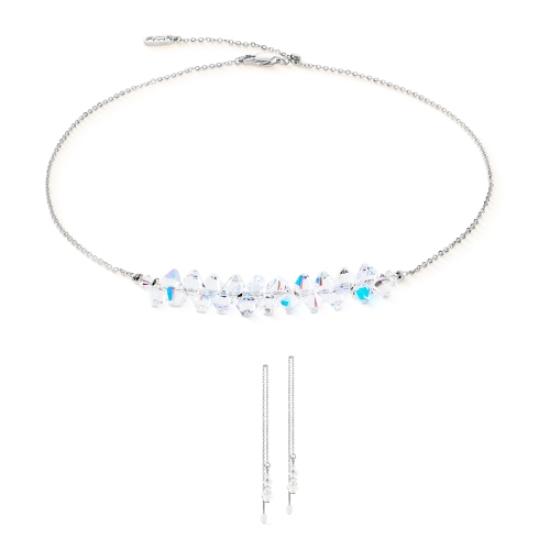 Фото Колье Танцующие кристаллы Coeur de Lion 4633/10-1817