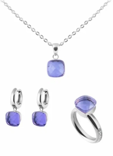 Фото Кольцо Firenze medium orchid 17.2 мм Qudo 611972 R/S