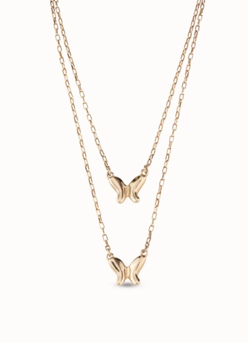 Фото Ожерелье Doublefly с золотом UNOde50 COL1861ORO0000U