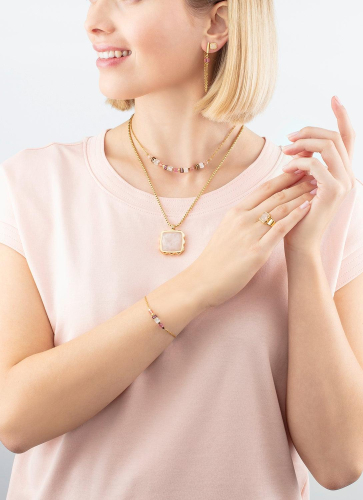 Фото Серьги Rose-Gold Coeur de Lion 5076/21-1916