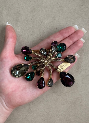 Фото Брошь "Хромосомы" Claudio Canzian CC00211005 green