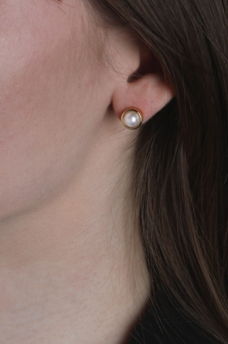 Фото Серьги Silver/Gold Uvelina SW00 0030G-01E