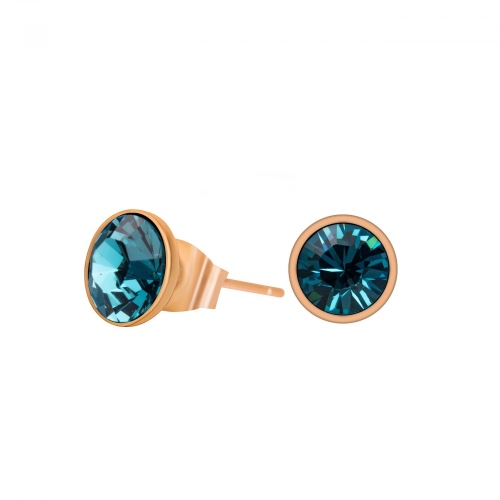 Фото Пусеты Indicolite Kristal Fiore Luna SWE298 IN RG