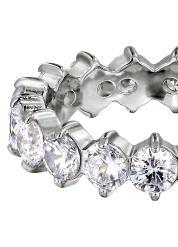 Фото Кольцо MAMBA SS CRYSTAL 18 Dyrberg Kern 480184