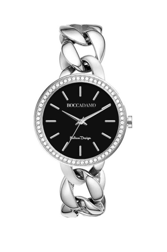 Часы LadyB Silver Black Boccadamo LB002 BW/S
