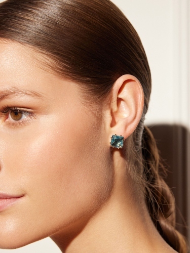 Фото Серьги пусеты VIVIENNE Fiore di Firenze OR1606 BLU PICCOLO