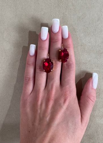 Фото Серьги Claudio Canzian CC00202229 red