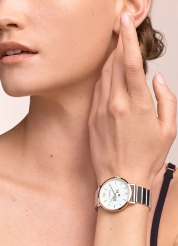 Часы Bicolor Silver Coeur de Lion 7604/72-1714