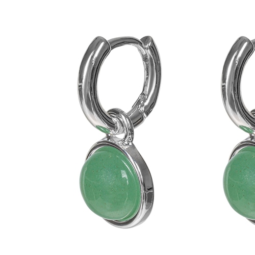 Фото Серьги GREEN AVENTURINE Fiore Luna Classic Fiore Luna LE1114 G/S