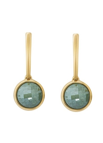 Фото Серьги pearl green quartz Possebon A1269.16 G/G