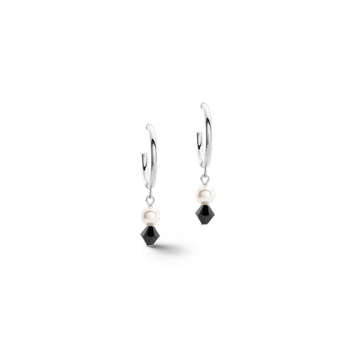Фото Серьги Black-Silver Coeur de Lion 4080/21-1317