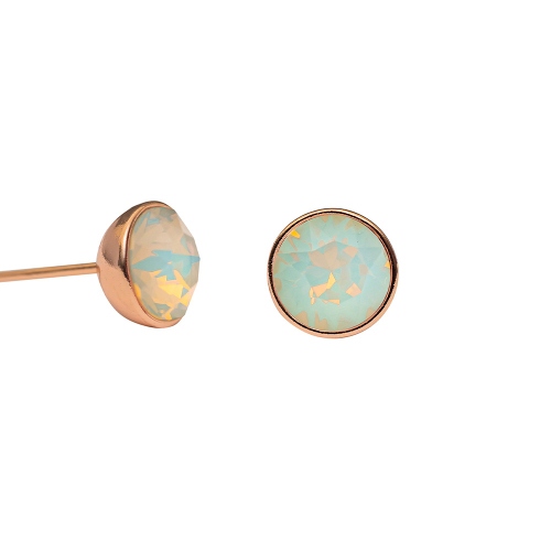 Фото Пусеты White Opal Kristal Fiore Luna SWE298 WO RG