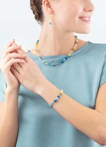 Фото Колье Turquoise-Yellow Coeur de Lion 2838/10-0601