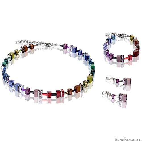 Фото Браслет Multicolour Dark Coeur de Lion 2838/30-1570