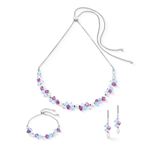 Фото Серьги Lilac-Blue Coeur de Lion 1124/21-0839