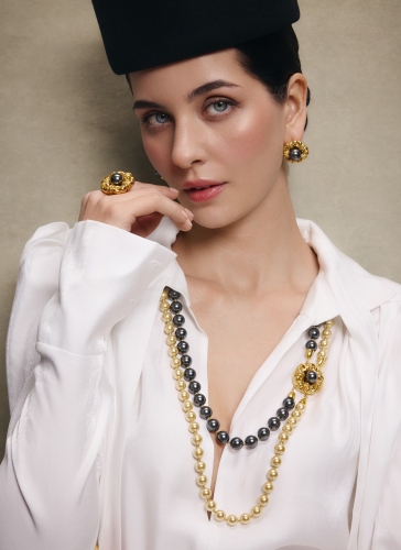 Фото Колье Turbante Fiore di Firenze GSP001-26240 ANTRACITE 1028