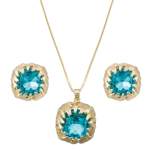 Комплект колье+серьги Fiore Luna SG209474E-002 G