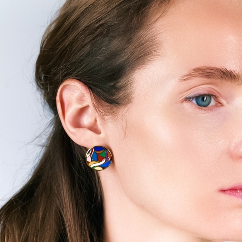 Пусеты Fiore Luna AE13601-15