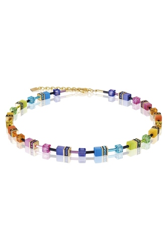 Фото Колье Multicolour Rainbow Gold Coeur de Lion 2838/10-1573